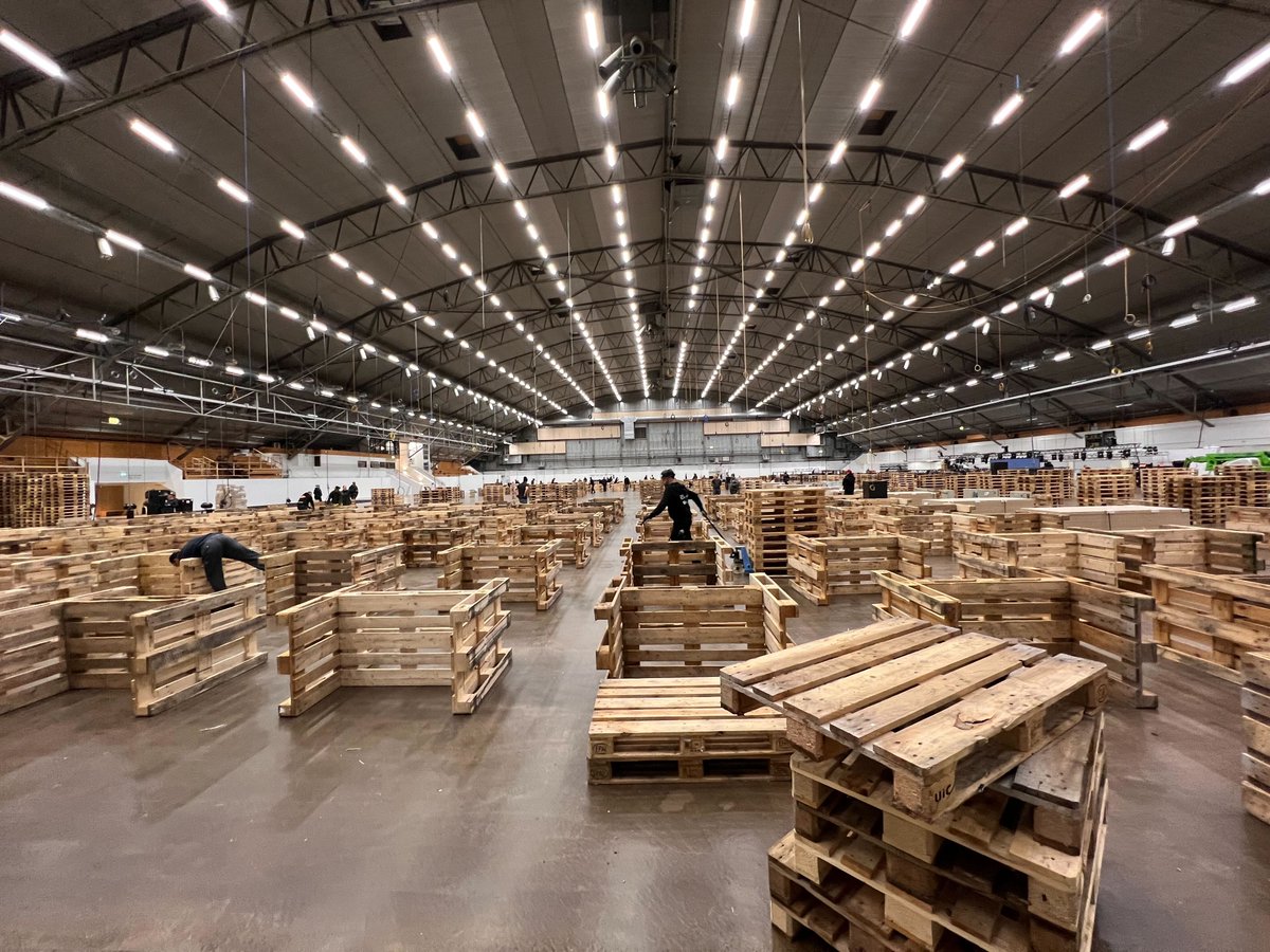 DreamHack's tweet photo. Update from π Elmia, JΓΆnkΓΆping
DreamHack Winter is starting to take shape...
βοΈ https://t.co/VfDI8Ap2D8
#DHW21 #backtotheroots https://t.co/R9gFvbBFjW