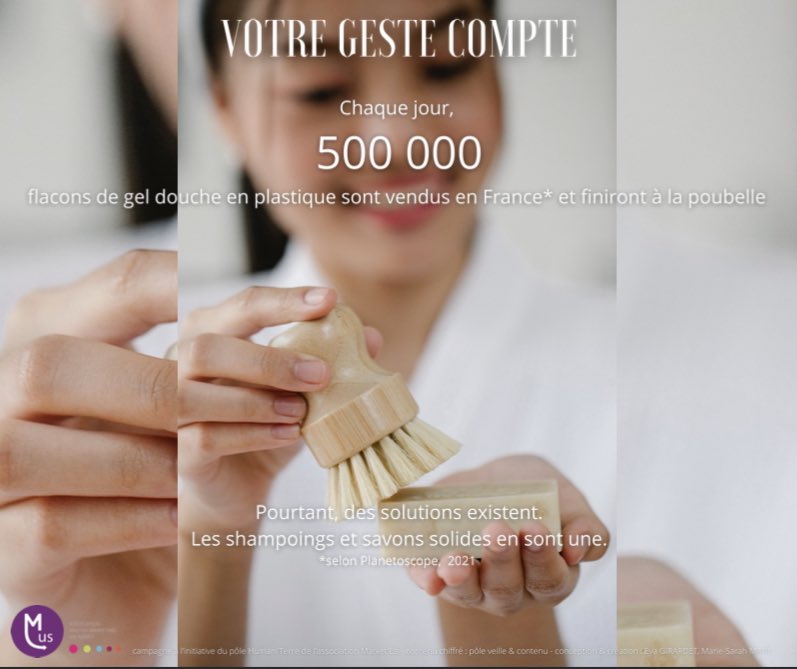 Marketus2's tweet photo. Un petit geste peut apporter de grands changements 🌍
Nous vous présentons le 3e nouveau petit geste de la Semaine Étudiante de Réduction des Déchets, accessible et facile à mettre en application : passons aux savons solides.
#IAE #iaenancy #SERDetudiante #SERD2021 https://t.co/Jg71FVStik