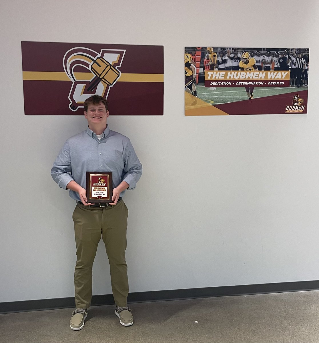 Congratulations to <a href="/PeytonNawrocki/">Peyton Nawrocki</a> who was our 2021 Hammer Award Winner!