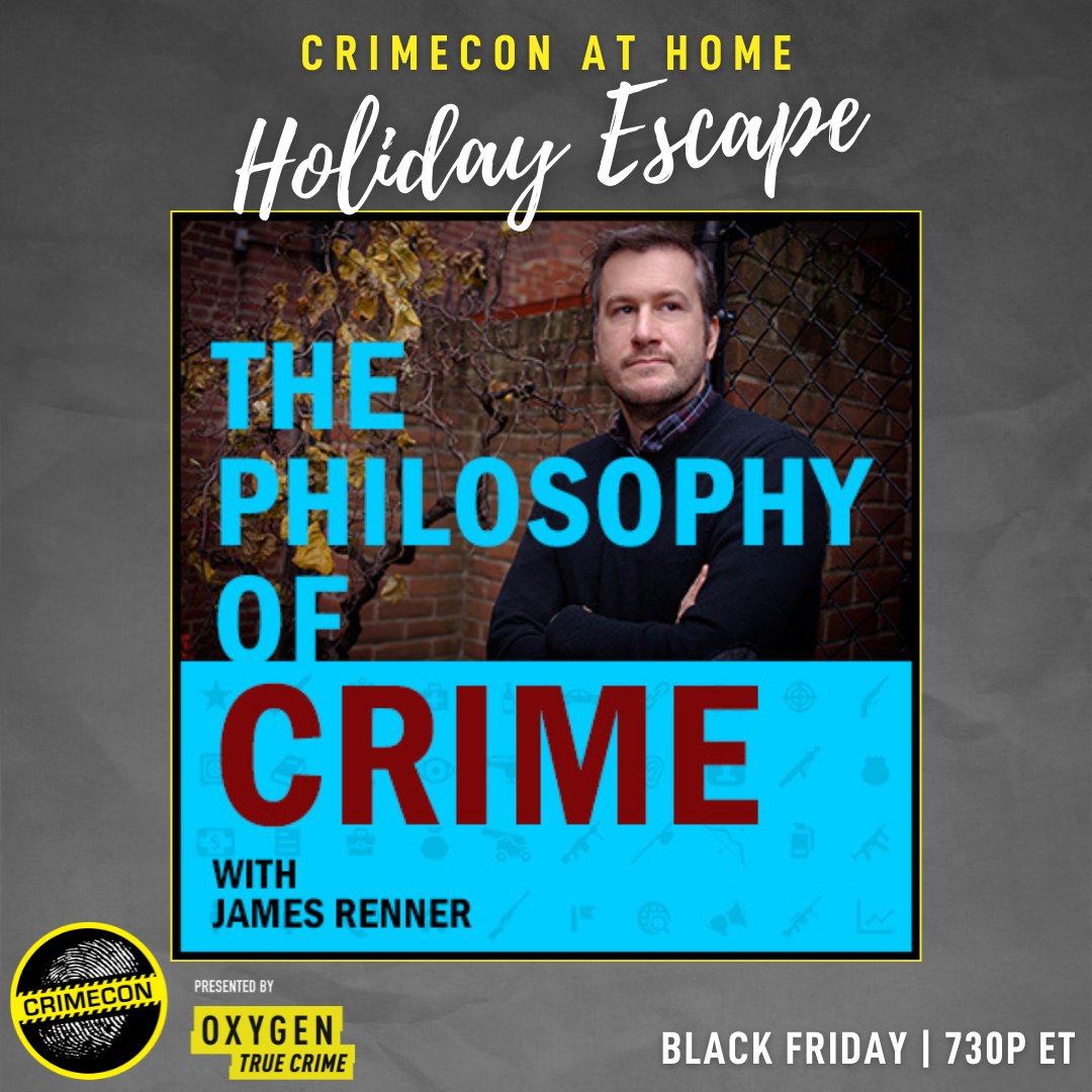 CrimeCon's tweet photo. So excited to see these familiar faces this Black Friday at #CCAtHome! Free RSVP 👉🏼https://t.co/Lj9tQYGoiF https://t.co/dU7NRKsXOe