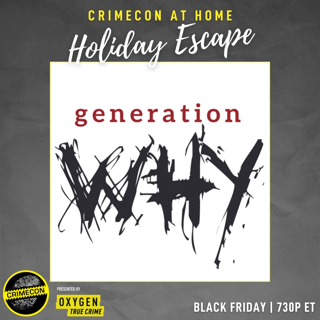 CrimeCon's tweet photo. So excited to see these familiar faces this Black Friday at #CCAtHome! Free RSVP 👉🏼https://t.co/Lj9tQYGoiF https://t.co/dU7NRKsXOe