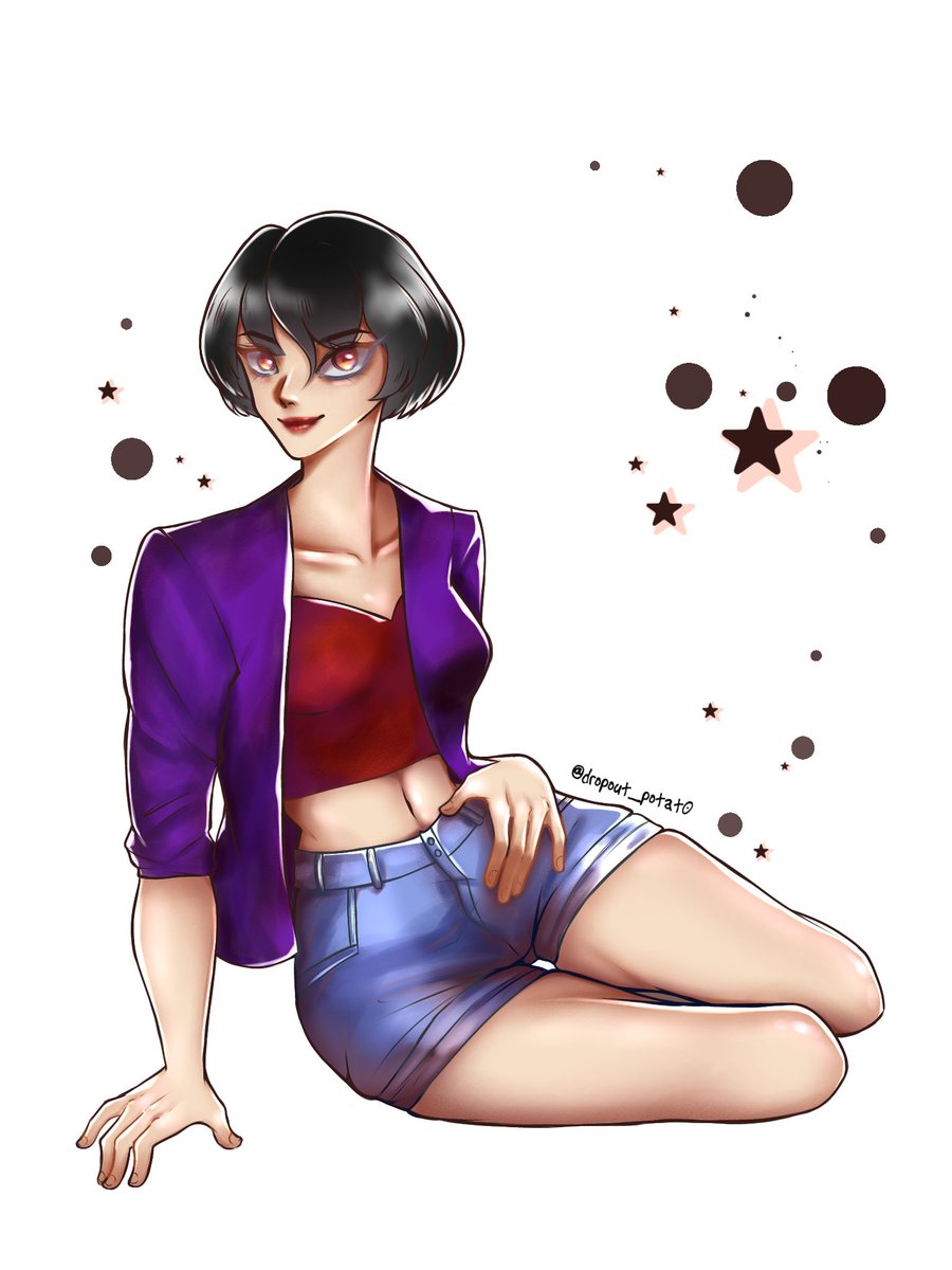 daim0nas's tweet photo. Trying semi-realistic coloring🤩 https://t.co/wEiHQ0E1xl