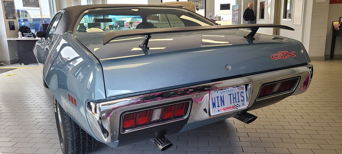 💥Win this 1971 Plymouth GTX 440!!💥
Stop into Lindsay Dodge Chrysler at 57 McLaughlin Road (off Kent Street) for your chance to win!! 
Tickets are $5 each or 5 for $20, 15 for $50!!
Proceeds benefit the Rotary Club of Fenelon Falls!!
#LindsayDodgeChrysler #RotaryClub