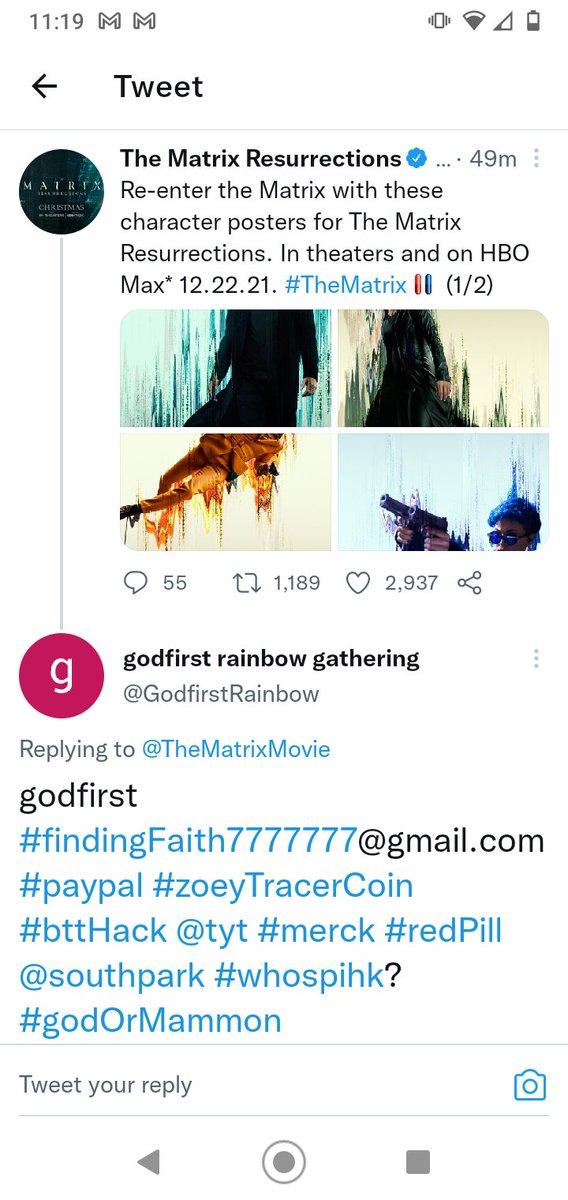 GodfirstRainbow's tweet photo. @yahya godfirst #findingFaith7777777@gmail.com #paypal #zoeyTracerCoin #bttHack @tyt #merck #redPill @southpark #whospihk? #godOrMammon #swastikaSignGammaTetraHertzRay #secretSymbols #arkCovenant #gammaKey #xdHistory #assasinsCreed #theLostArk #nationalTreasure #hopi #fourCorners #redk https://t.co/fQVG87FA5q
