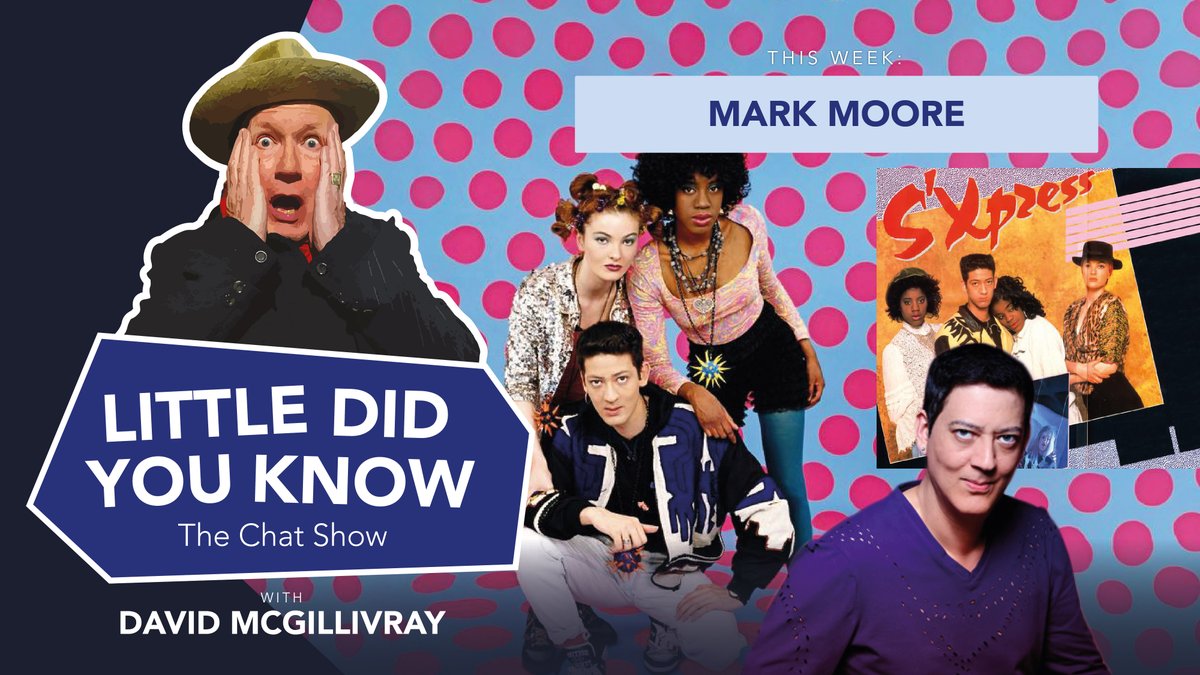 peccadillopics's tweet photo. Drop that ghetto blaster! McG’s Little Did You Know guest in this penultimate episode is Mark Moore of S’Express!
Watch #LDYK Live now:
https://t.co/5mkB2Djx3X https://t.co/4zpB2P5C8W