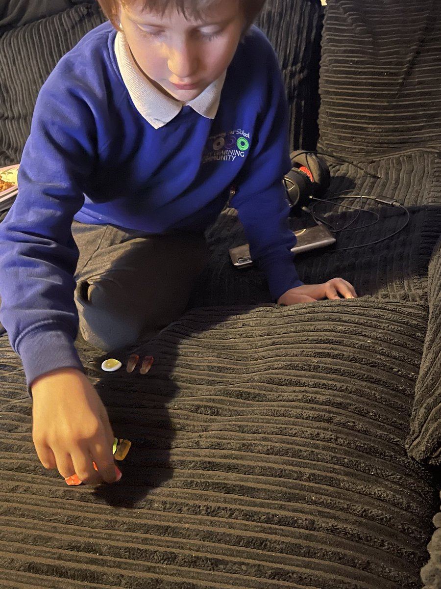 tottzilla's tweet photo. Theo practising counting in the only way he approves of! @HLC_Primary https://t.co/Ay0xECxwMs