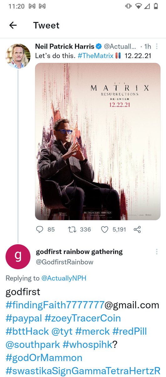 GodfirstRainbow's tweet photo. Godfirst #TheMatrix godfirst #findingFaith7777777@gmail.com #bttHack @tyt #merck #redPill #matrixEarlyXdRelease #chooseYpurStory #whospihk? #godOrMammon #secretSymbols #arkCovenant #meteMatrixVerse #xdHistory #assasinsCreed #theLostArk #nationalTreasure #hopi #fourCorners https://t.co/f9jNYFimxP