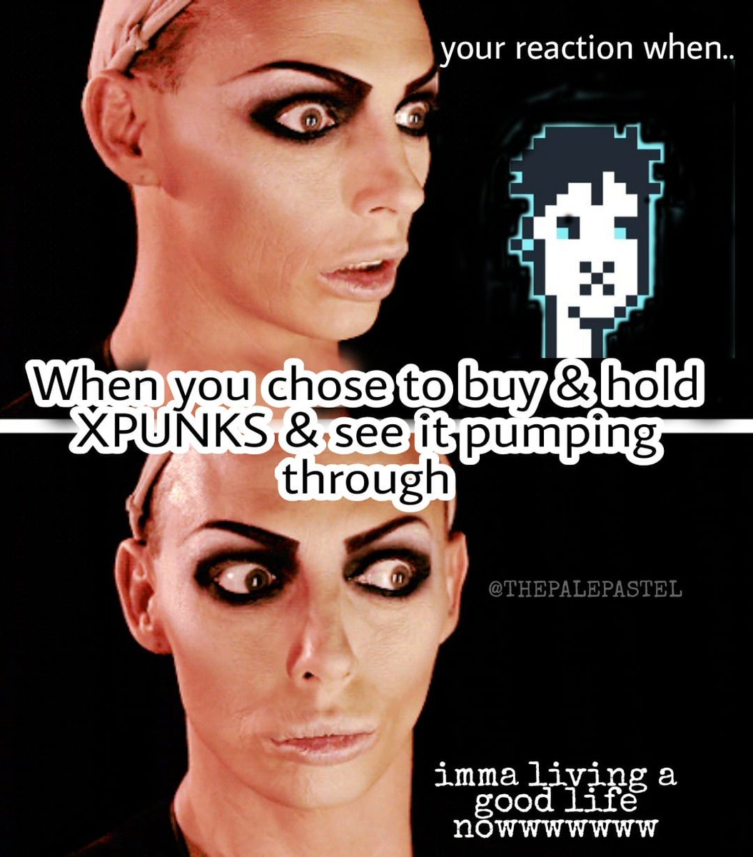 Thepalepastel's tweet photo. @XRPLPUNKS This is my entry♥️ RuPaul's Drag Race Meme Edition 🤗🤗 

#XPUNKcommunity  #xPunks  #RPDR #ALLYSSAEDWARDS https://t.co/i8aROYhQXI