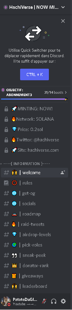 cryptoNTHN's tweet photo. @hachiverse #Solana #MemeCoin #Shiba #HachiVerse

sol adress : BG5i8hHv2ekWwQpJSW4yzcKk4JSYqLK9xVExznKSqeQg

discord : PatateDuGIGN#3636 https://t.co/4GMDw4vrjy