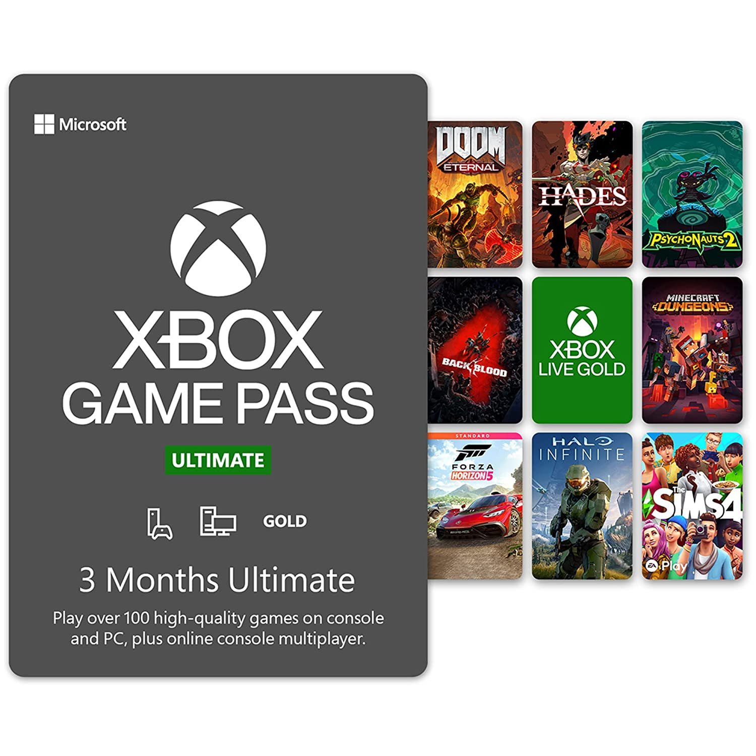 Assinatura Xbox Game Pass Ultimate 36 Meses / Envio Já