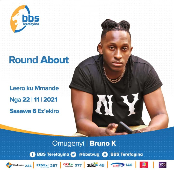bbstvug's tweet photo. Tosubwa @bruno_KUg ne Gabriel Buule leero mu #BBSRoundAbout ku ssaawa 6 ez'ekiro https://t.co/v4zsRc68Pf