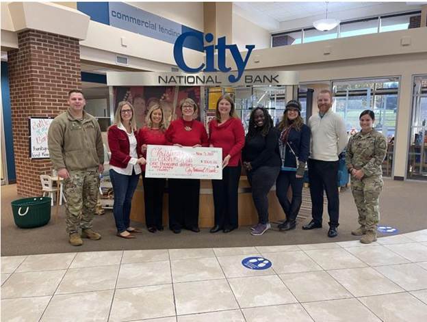 BankAtCity's tweet photo. Christmas Cash for Kids is in its 16th year of making Christmas possible for less fortunate children within Berkeley, Jefferson and Morgan counties. If you’d like to donate, stop in a City National Bank branch or visit https://t.co/3wQg7mERdc.
 #CityNationalBank https://t.co/cAzzaFTNro