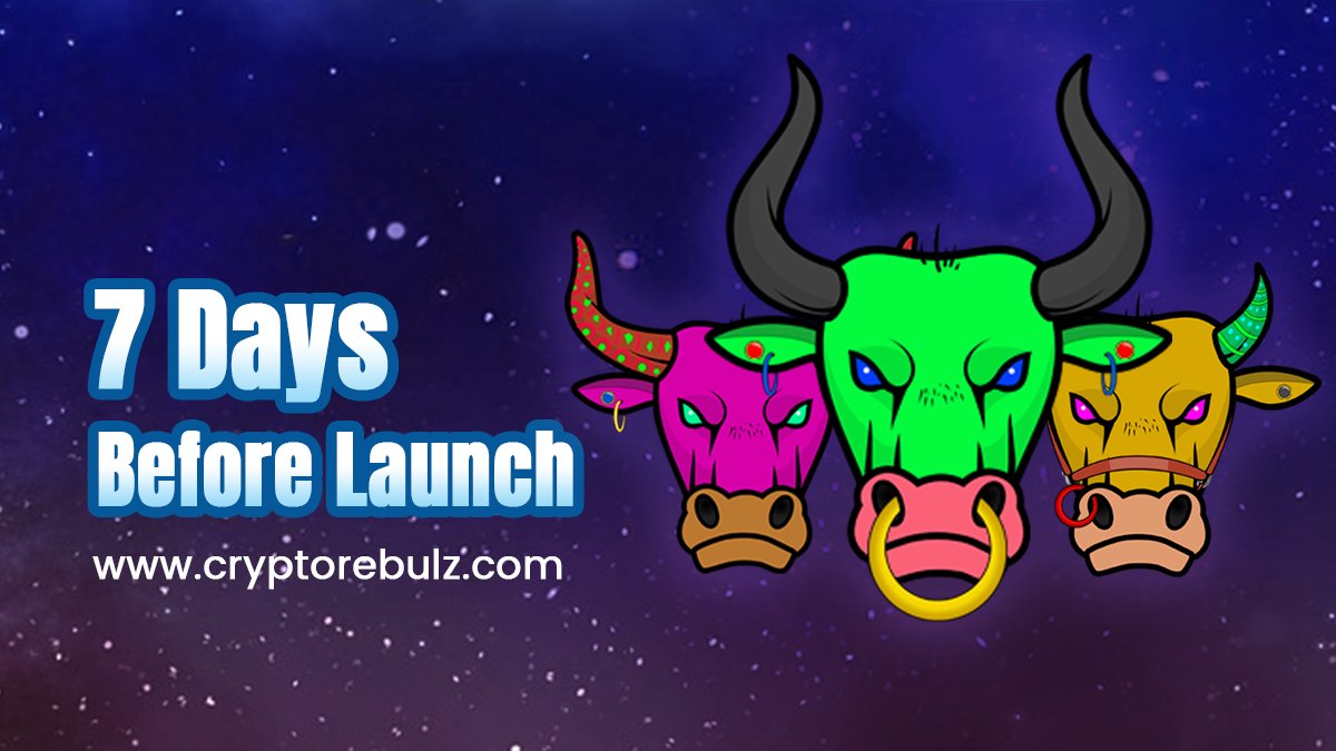 🐂 1 WEEK to launch!! PRESALE ON THE 26TH! use code crbz to save a spot on the website! 🐂