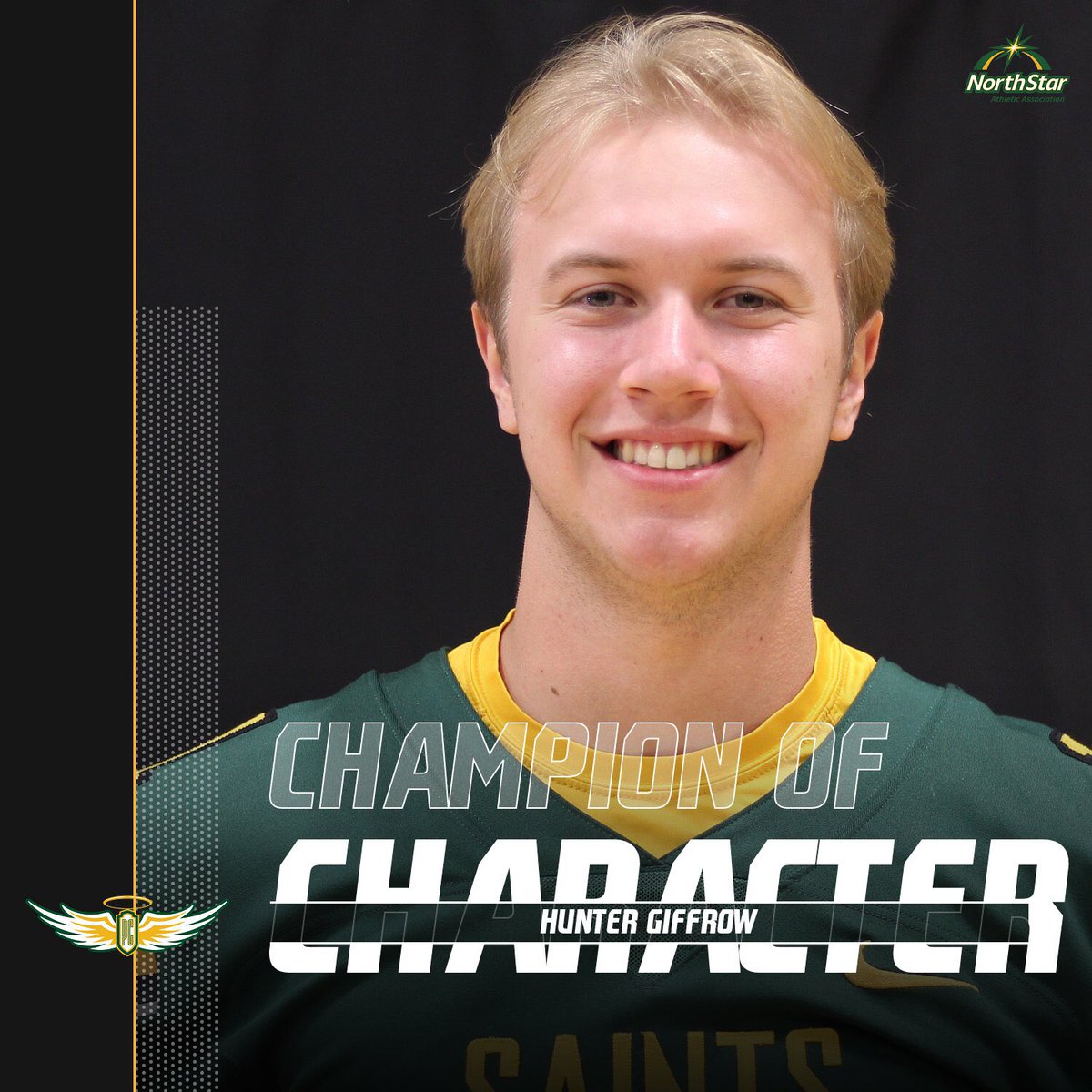 Senior QB <a href="/_huntergiffrow/">Giff</a> “Giff” was named the NSAA Champion of Character‼️