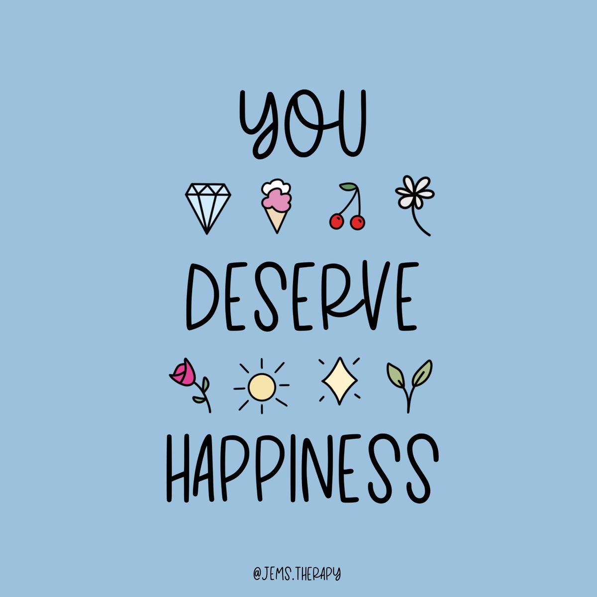 counsellorjem's tweet photo. Plain and simple…

YOU DESERVE HAPPINESS 💙

#mentalhealth #mentalhealthawareness #selfcare #selflove #love #anxiety #motivation #mentalhealthmatters #depression #mindfulness #wellness #life #procreate #loveyourself #inspiration #procreateart #happiness #positivity #therapy https://t.co/0RZvRnXAMn
