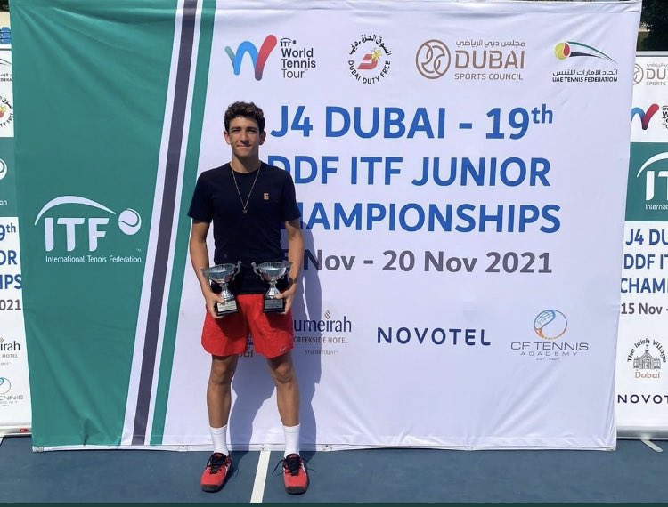 TOPRAK AVCIBAŞI BAŞARIYA DOYMUYOR

Mersin TOHM sporcumuz Toprak Avcıbaşı, Dubai’de düzenlenen uluslararası tenis turnuvasında çiftlerde Şampiyon oldu.

#GSB
<a href="/kasapoglu/">Dr. Mehmet Kasapoğlu</a> <a href="/kocakaya_murat/">MURAT KOCAKAYA</a> <a href="/gencliksporbak/">Gençlik ve Spor Bakanlığı 🇹🇷</a>