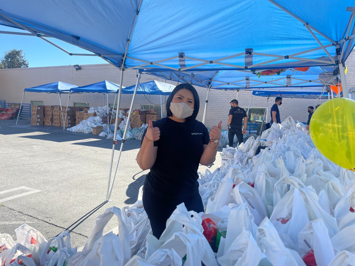 We made Thanksgiving happier for more than 200 families impacted by COVID.  We also made 2 special $500 grants that were allocated to families with pressing needs.  Thank you to our partners <a href="/BreseeLA/">Bresee Foundation</a> and <a href="/NorthgateGlzMrk/">Northgate Gonzalez Market</a>, for bringing a smile to these families today.