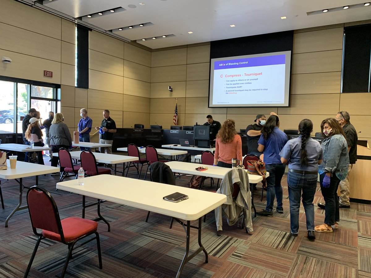 SchoolBusRose's tweet photo. Students are home and a transportation is in! Great training day for our School Bus Drivers on emergency/crisis preparedness today. Thank you @saveslivesinc #BUSDRocks #BePrepared #YellowBusesRule https://t.co/xnZAbmbmEz