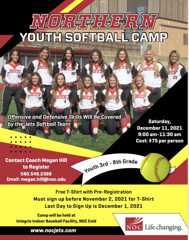 NOCEnidSB's tweet photo. Spots still available for our Youth Camp! Sign up today! https://t.co/FxQISA4vmt