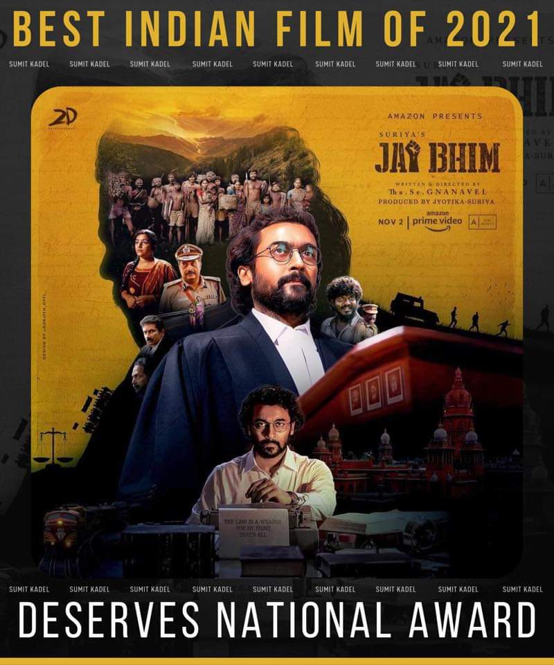 Nikhilagrawals's tweet photo. Is type ki movies banao
Kya faltu ki singham, suryawanshi wanted dabang wanted rowdy jaisi wahiyaat movie banate ho. 
Sikho #jaibhim se best movie 
@ajaydevgn @BeingSalmanKhan @akshaykumar @ZeeNews @aajtak @karanjohar https://t.co/6frQKPXHp9