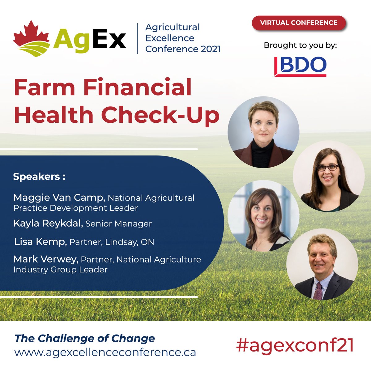 FMC_GAC's tweet photo. @BDOCanada_Ag's @AggieMaggiethe moderates this panel with trusted advisors @verwey_mark, @mrsrex05 and @lisalhkemp, sharing how benchmarking can show trends and project your farm toward maximized profitability. https://t.co/5d3VdA0tZD #AgExConf21 #AgEvent #cdnag #farmfinancials https://t.co/DQTAVamYvX