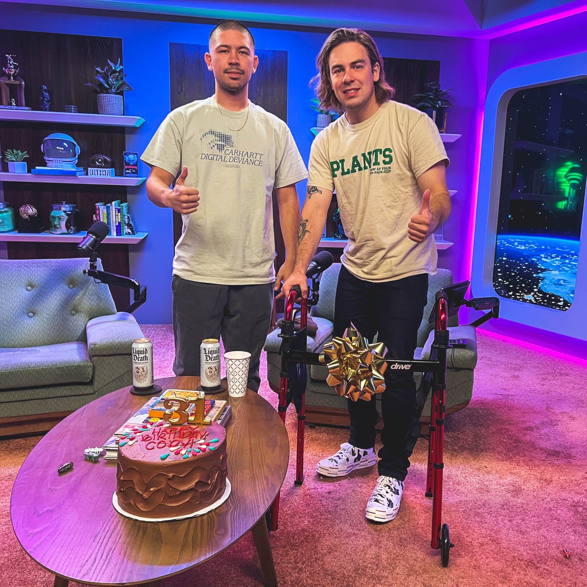 thetmgshow's tweet photo. happy 1̶3̶t̶h̶ 31st bday @codyko 🎉 https://t.co/fdxQuk8EGV