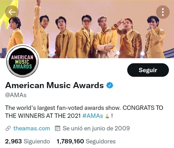 kim__ta_ta's tweet photo. #BTS esta como portada en la página oficial de #AmericanMusicAwards2021 https://t.co/90VrbSrAXJ