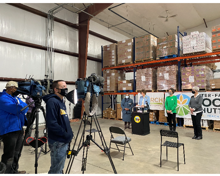 NC Secretary of State (@ncsecstate) on Twitter photo Sec. Marshall visited <a href="/FoodShuttle/">Food Shuttle</a> and <a href="/PORCHDurham/">PORCH-Durham</a> today to release the 2020-21 Charitable Solicitation Annual Report. North Carolinians gave wisely and charities spent wisely in 2020-21, with a near record high percentage of donations going to charities. bit.ly/3cC8Srh Sec. Marshall visited <a href="/FoodShuttle/">Food Shuttle</a> and <a href="/PORCHDurham/">PORCH-Durham</a> today to release the 2020-21 Charitable Solicitation Annual Report. North Carolinians gave wisely and charities spent wisely in 2020-21, with a near record high percentage of donations going to charities. bit.ly/3cC8Srh