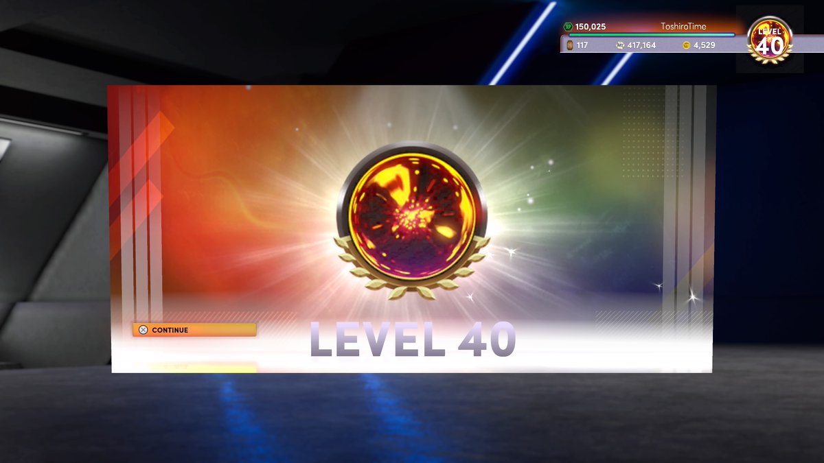 ToshiroTime_'s tweet photo. We hit level 40 in both modes for the 2nd consecutive season in @NBA2K & @NBA2K_MyTEAM #PS5NextGen #NBA2K22 https://t.co/y93mhBhWlW