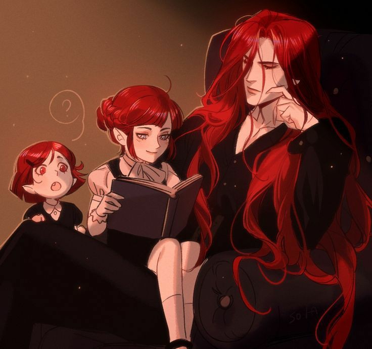 VAMPRIXX's tweet photo. || Again bc these are cute.

Art by Sofa. https://t.co/JTMoRW3IMr