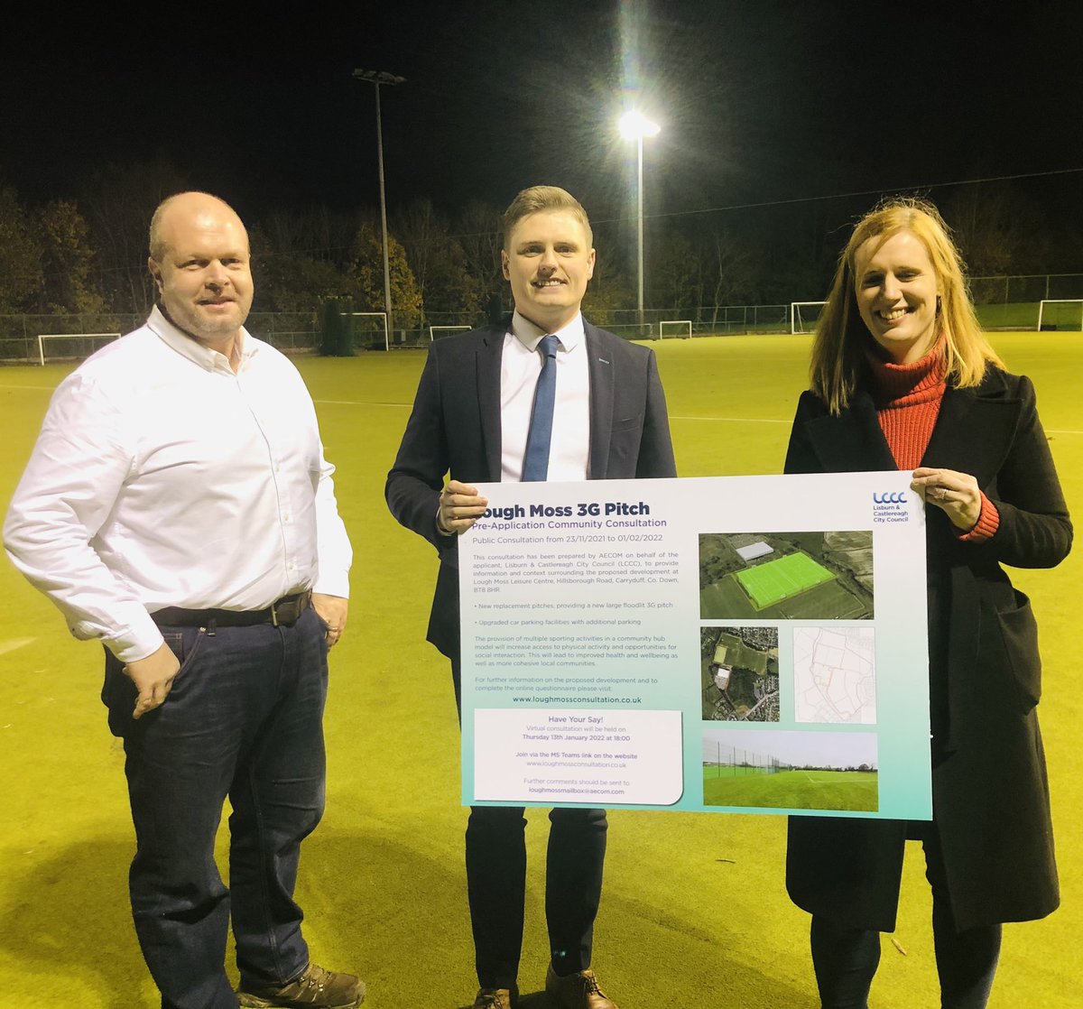 jgSDLP's tweet photo. 🏐⚽️Lough Moss, Carryduff - New 3G Pitch ⚽️🏐

The community consultation for the new 3G pitches is launching tomorrow.

Another step in the delivery of these much needed facilities for the community. https://t.co/qrSDKLIeic