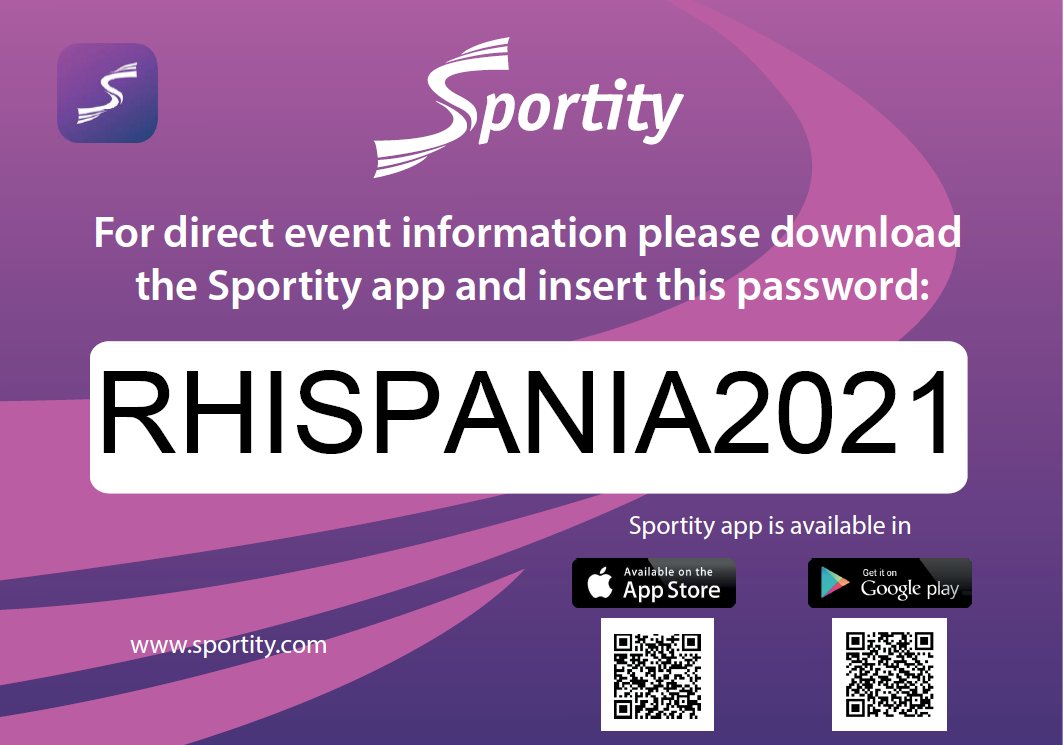 Hispania_Esc's tweet photo. 🔓 ¡Clave de acceso a Sportity!

Introduciendo el código RHISPANIA2021 podéis acceder a toda la documentación relativa a Rallye Hispania-Aranjuez.

📲 App disponible en iOS y Android. https://t.co/opXyBcwbHJ
