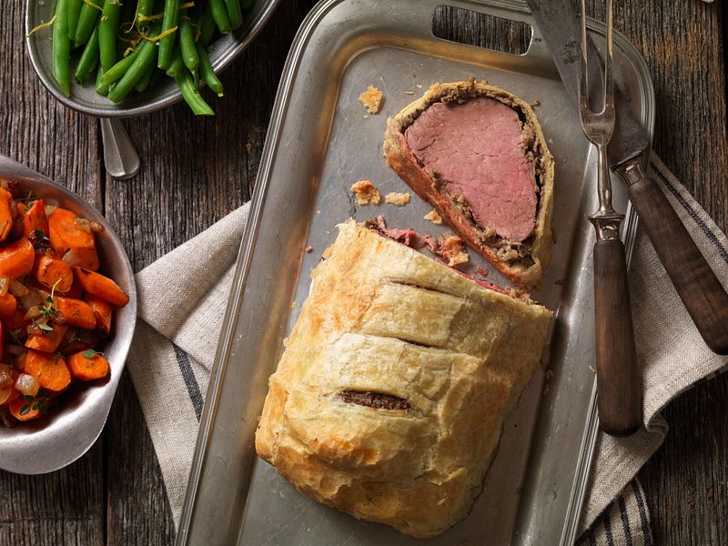 SCBeefCouncil's tweet image. With #Thanksgiving Three Days away we've got a centerpiece worthy dish for you. Classic Beef Wellington will have you truly feeling thankful this holiday season. bit.ly/3qZ9DTL