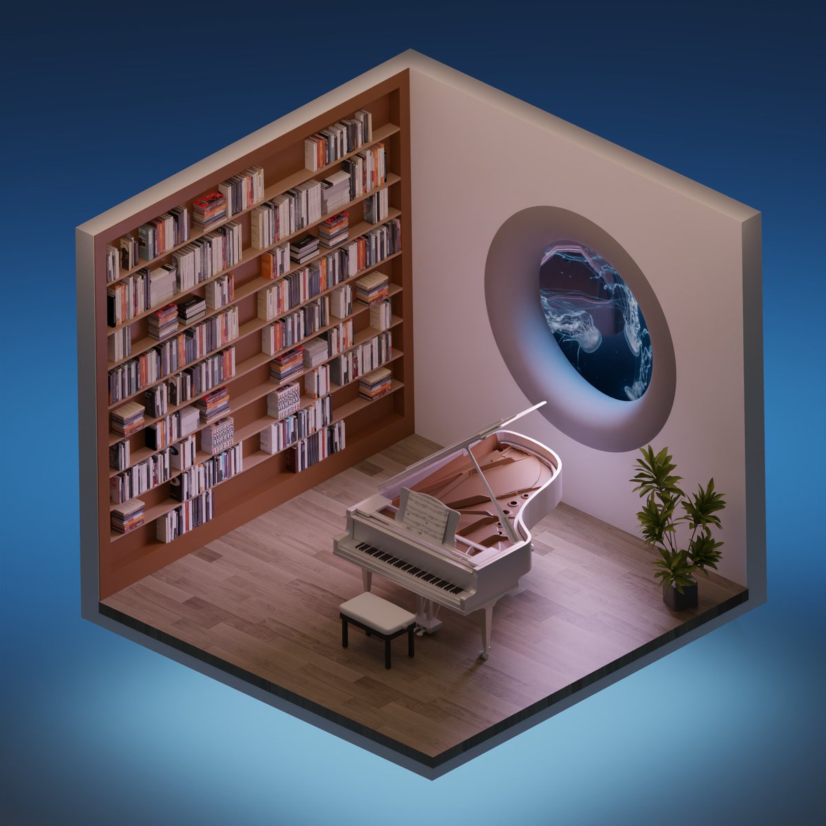 ethlantis's tweet photo. Mozart would vibe in this #Ethpartment

#nft #ethereum #eth #ethlantis https://t.co/NXGtEhudIk
