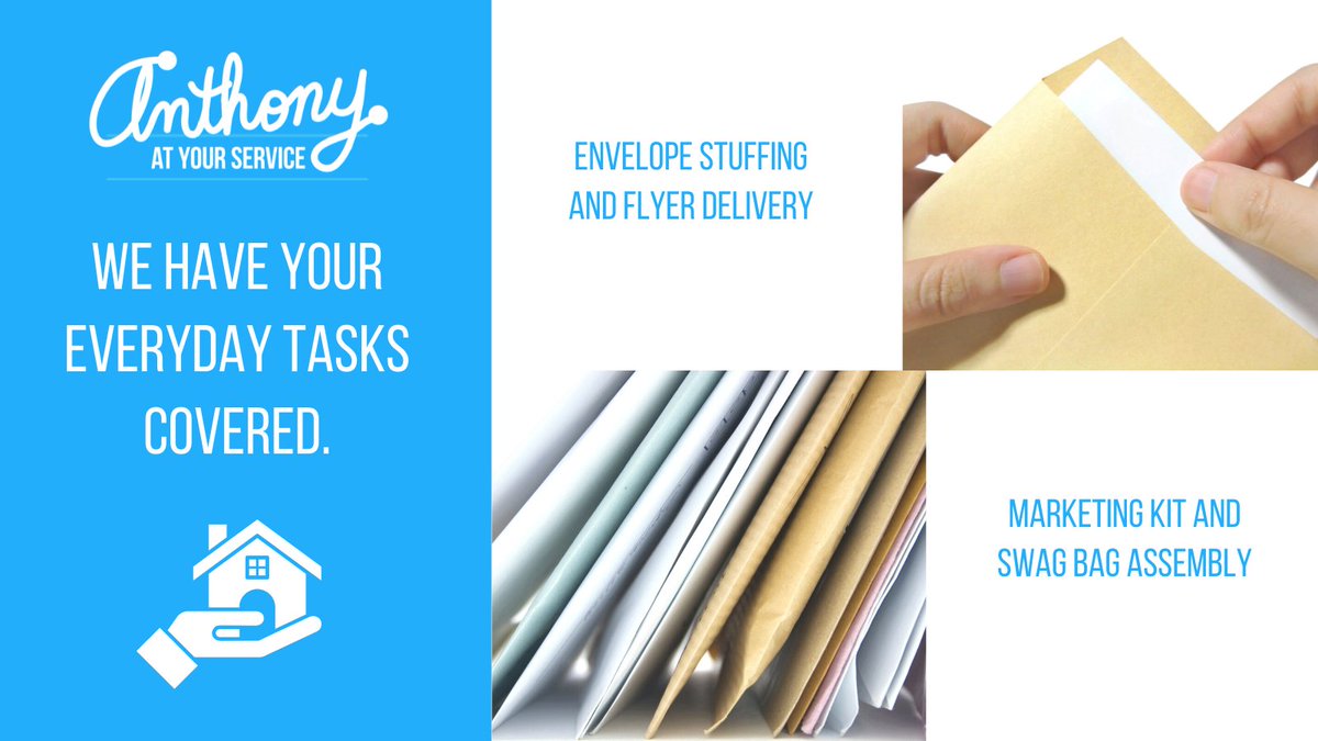 AnthonyAYS's tweet photo. Looking to spread the word about your #business in #YYC?
#AnthonyAtYourService takes care of assembling #marketing kits and delivering flyers to help bring clients to you.
Are you interested in learning more? Send us a message or email info@anthonyatyourservice.com. https://t.co/XlwCKXqurq