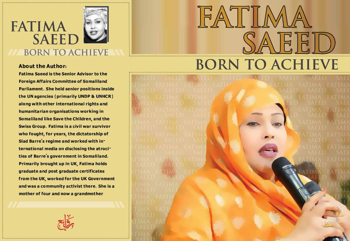 adam_dirir3's tweet photo. Fadumo Saeed has won an international Innovation Global humanitarian personality of the year Exhibition in Cairo Egypt.This event brought together leaders from the Arab world, princesses of Kuwait, Saudi Arabia, writers, artists and others.The award is in recognition of her book https://t.co/KuMcEwawSU