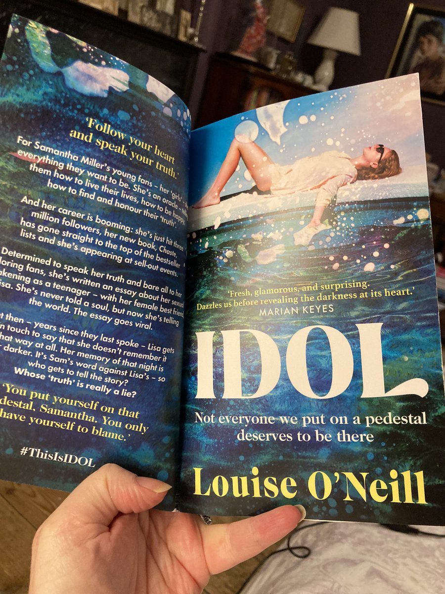 Louise O’Neill’s upcoming novel #Idol has arrived and everything shall be dropped. #DoNotDisturb #AmReading #ThisIsIDOL
