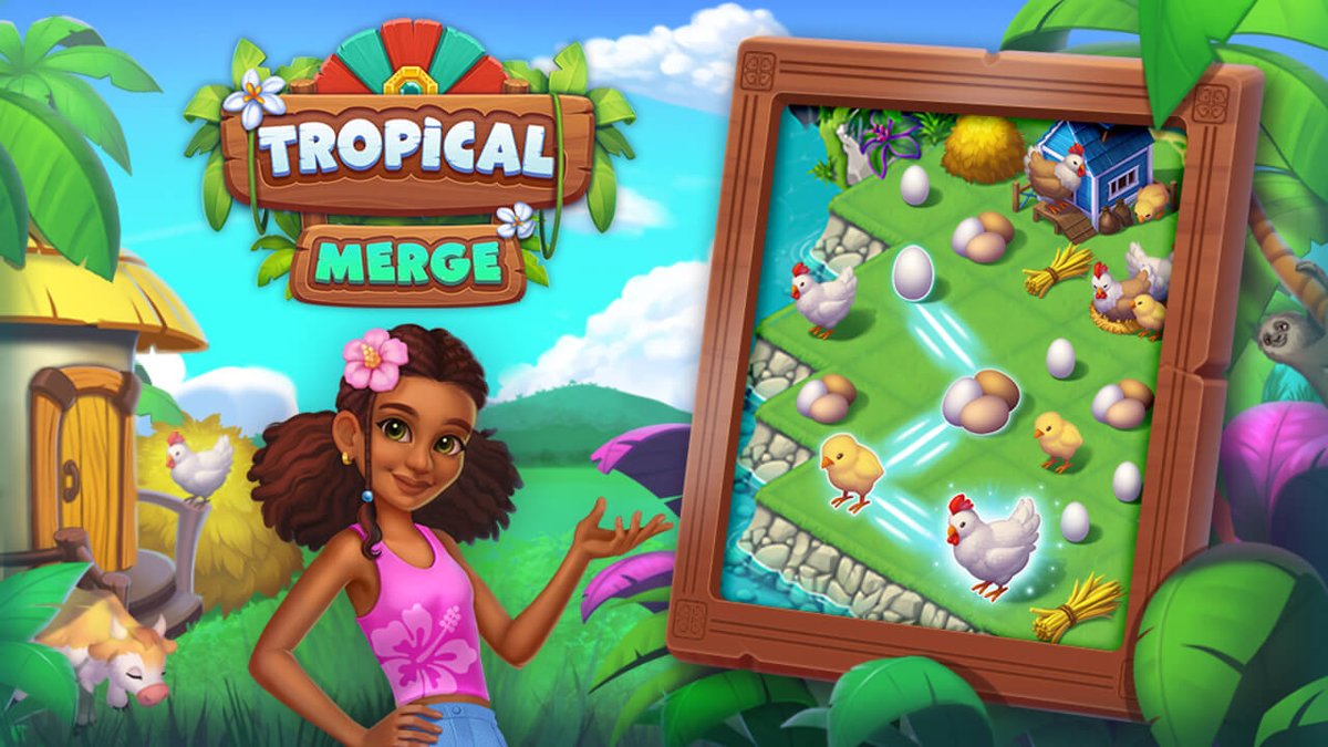 zebest3000's tweet photo. Fusionnez des objets pour en créer de nouveaux, afin de rénover l'île et de développer votre ferme tropicale.
https://t.co/wMOvCXNwl9 https://t.co/baEV5UC14i
