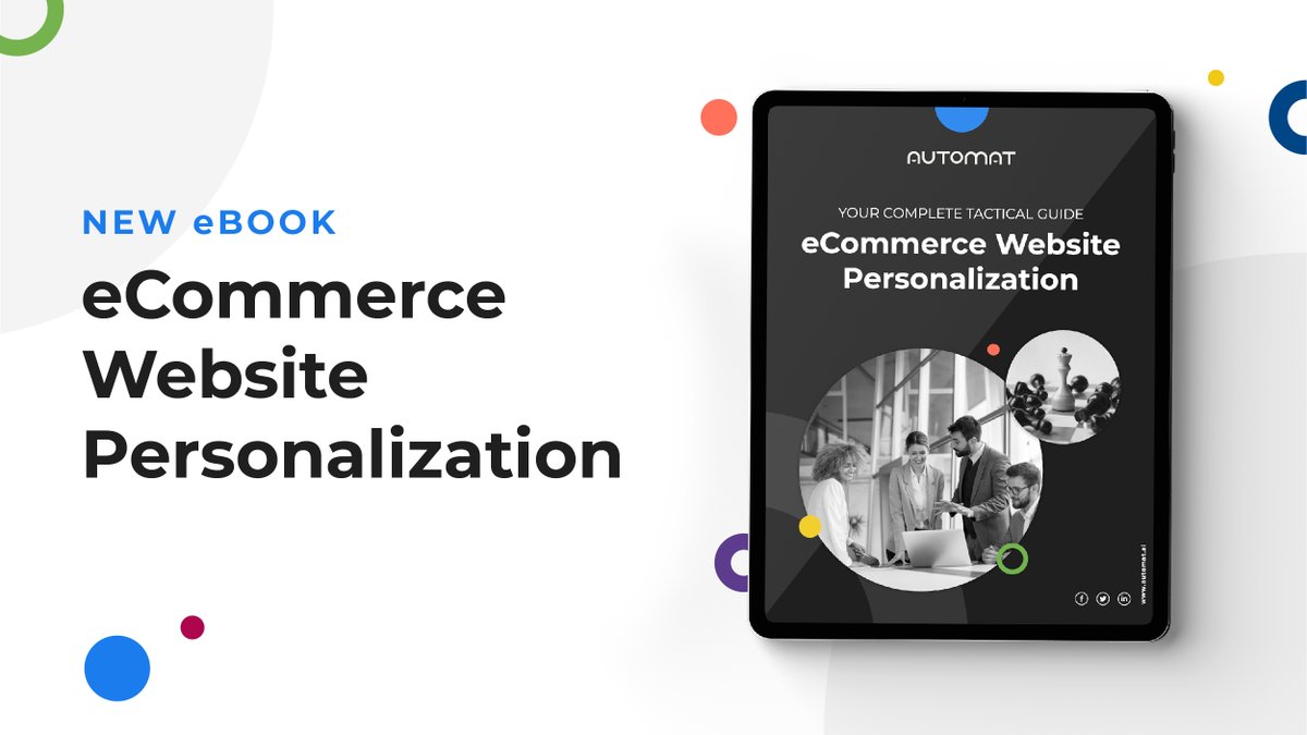 #EBOOK: “The Complete Guide to eCommerce Website Personalization” 💻 🤓
hubs.ly/H0_z7wp0

#ConversationalAI #Personalization #ecommercebusiness #EcommerceTips #ecommercestats #ecommerceplatform #ecommercesolution
