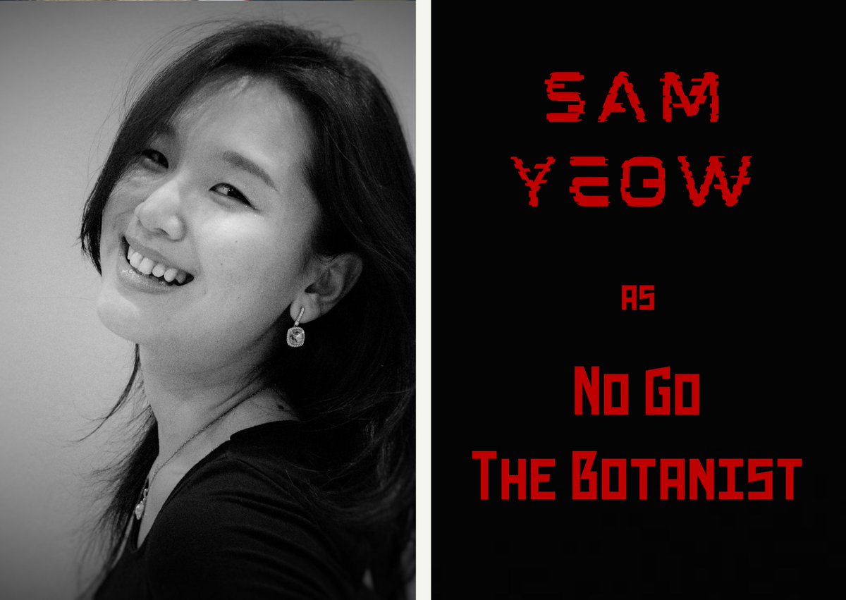 roguemakerpod's tweet photo. SAM YEOW (she/her, @VoiceActorSam) is the voice of No Go, the Botanist. An internationally diverse voice actor, she speaks multiple languages, plays the uke, sings in the shower, plays volleyball, goes skateboarding, and still finds time to walk her little Shih-Tzu, Ocean. https://t.co/0efe2aLPFm
