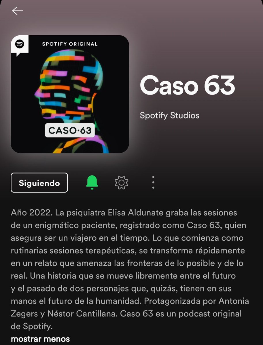 mickey_mayz's tweet photo. Naabre gente ni Netflix tiene estas historias.
Gracias #Spotify por las #audioseries #podcasts 
#elgranapagón #caso63 #limetown  #elclubdarwin https://t.co/hbgPx3T7mj