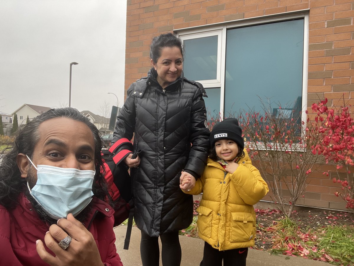 Last week I met a mom and her kindie child at @JSTwrdsb. She shared how grateful she is for the school and its leadership - he told me he loves school! ☺️ We're partners in raising future generations. I'm grateful when it works the way we hope and commit to keep doing better! ^jc