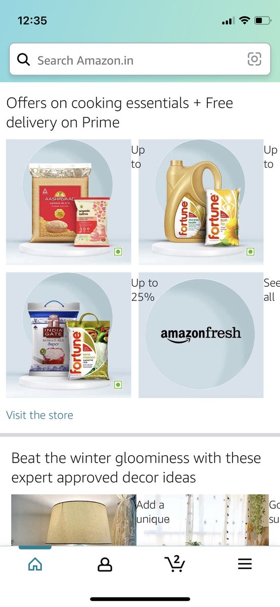 GargYmca's tweet photo. @amazonIN there is bug in amazon app for iPhone 12 mini https://t.co/n0Abx3dpGd