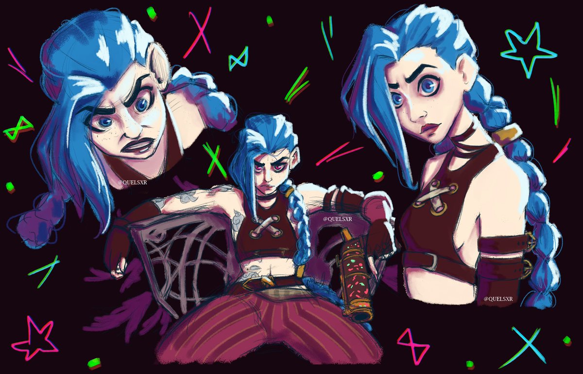 quelsxr's tweet photo. Jinx sketches because I love her 💕🔥

#Arcane #ArcaneFanart #Jinx #JinxFanart @arcaneshow @LeagueOfLegends https://t.co/d2eZ5QIWOj
