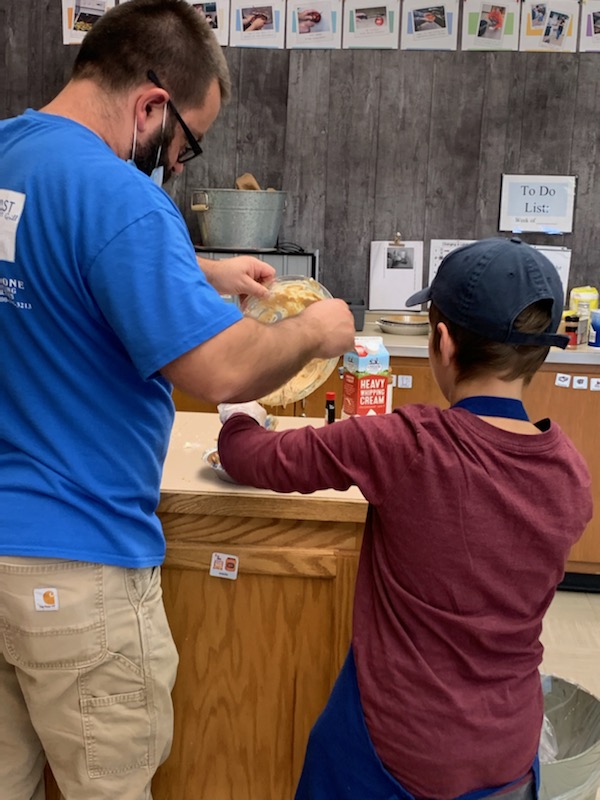 wrhsprincipals's tweet image. Today a group of our students participated in baking pies as they competed in a pie contest! The winning pie was awarded on both taste and presentation!