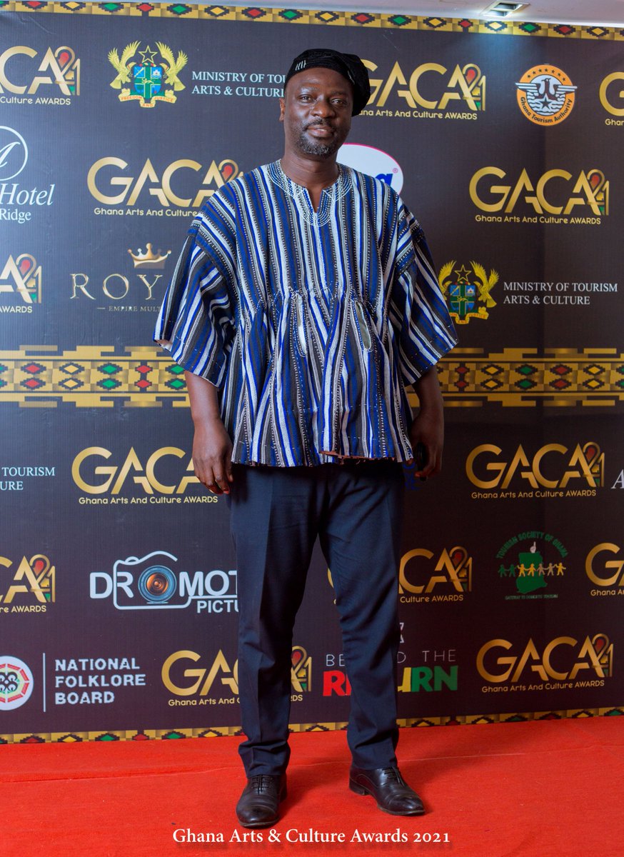 Ghartsnculture's tweet photo. Ghana Arts and Culture Awards 2021 ♥️♥️♥️
@PeterAnum2 @BandOsibisa @Amandzebanat 
@SouthAfricanHC @GhanaCultureHub @artsfestival @FolkloreGH @MOTACGhana https://t.co/agZX5mn72Z