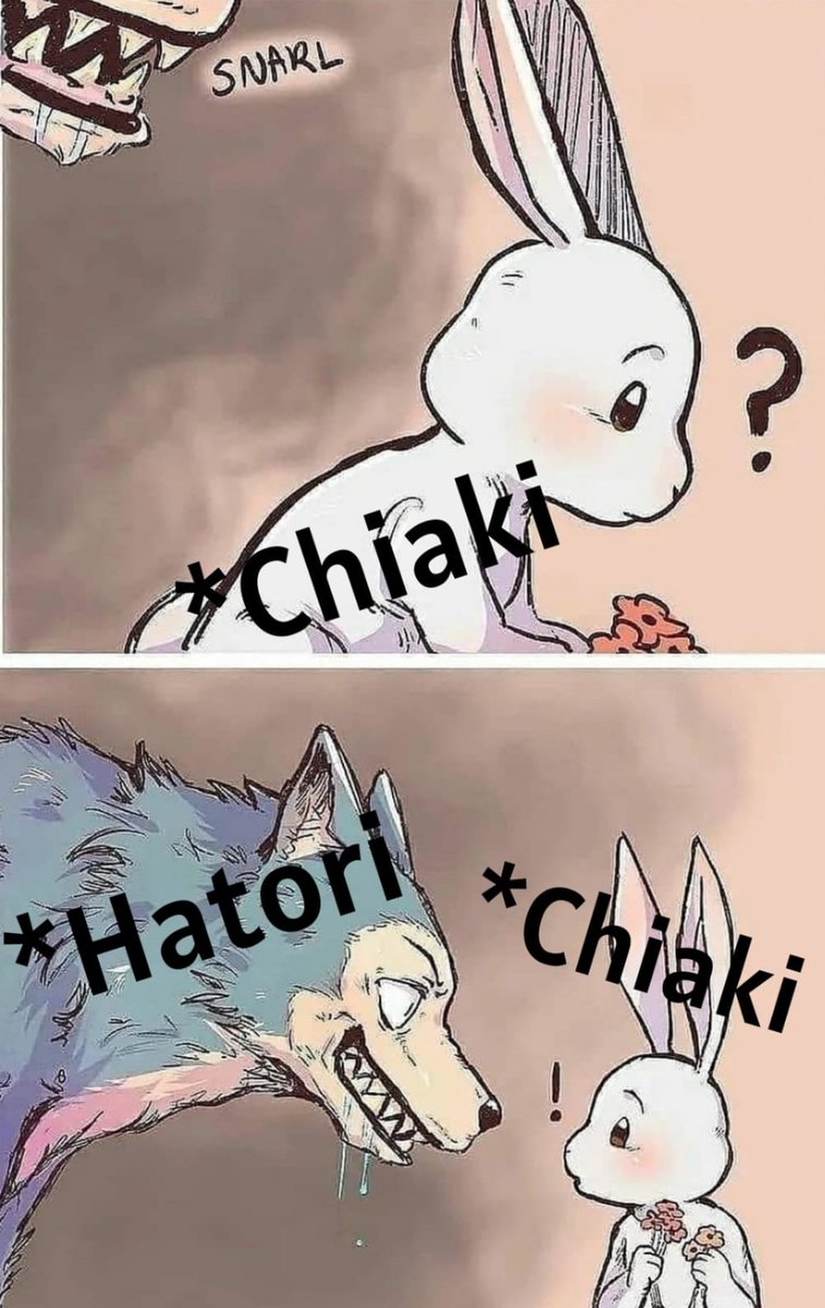 DomesticaLover's tweet photo. He vuelto con un meme algo simple, sin embargo, espero que les guste ❤🐣

#hatoriyoshiyuki #YoshinoChiaki #torichia #hatorixchiaki #sekaiichihatsukoi https://t.co/liyvzL5Bay