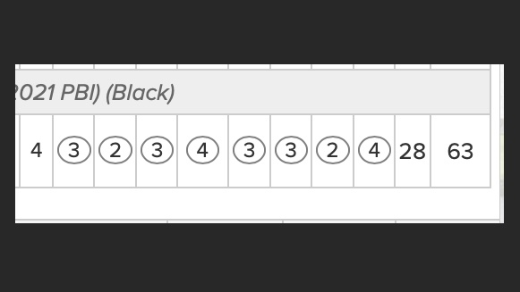 StraightDown's tweet photo. Eight straight birdies on Pebble Beach's back nine. That's one for the memory banks. Unbelievable, @BrandonDHarkins! https://t.co/iJzksdRraQ