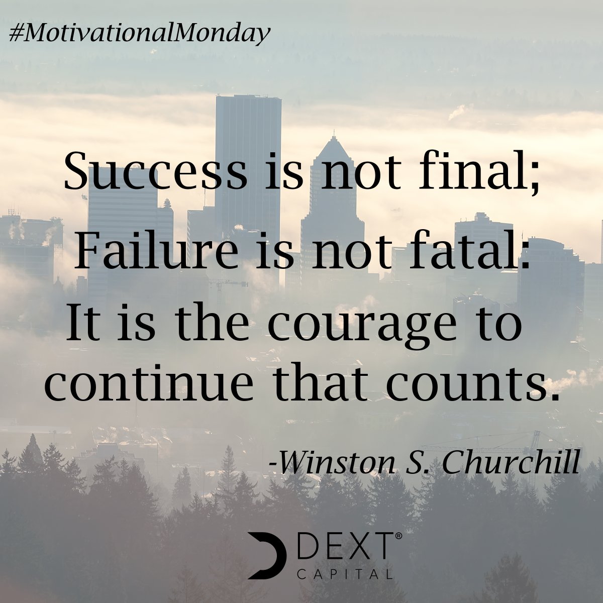 DextCapital's tweet photo. We know Mondays can be difficult for some, so if you need a little motivation to start your week we hope this helps!

#motivation #motivationalmondays #DextCapital #GrowWithUs https://t.co/jGemEgqH1U