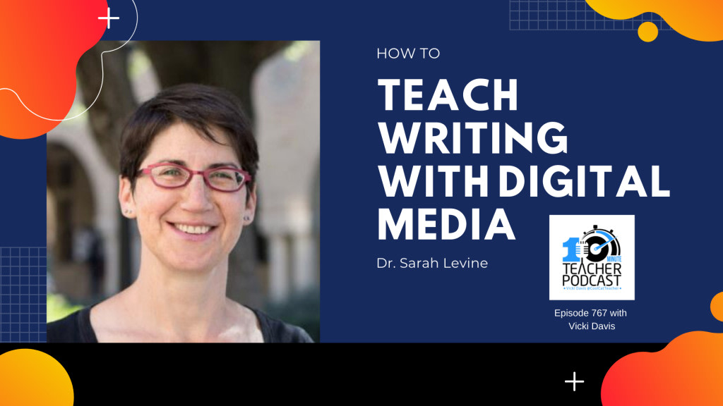 How to Teach Writing with Digital Media with Dr. Sarah Levine cctea.ch/3ClnaqX with <a href="/s_r_levine/">Sarah Levine</a> #writing #pbl